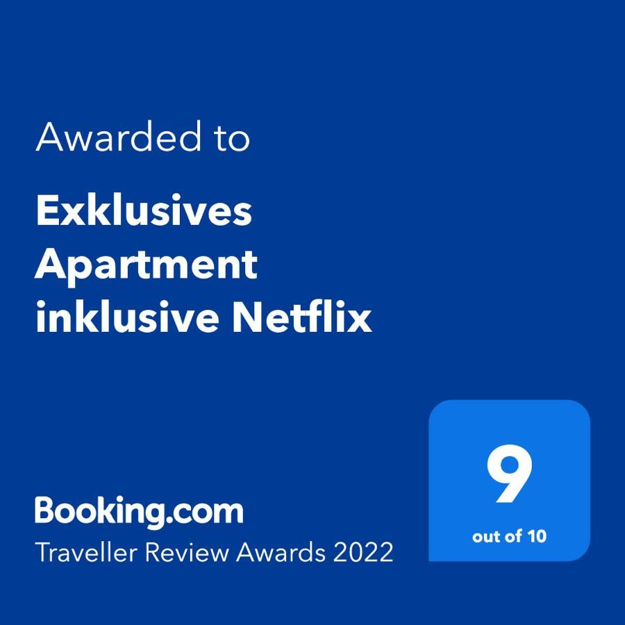 Exklusives Apartment Inklusive Netflix Und Parkplatz 卡尔斯鲁厄 外观 照片